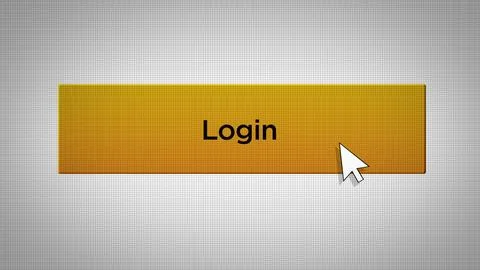 E-Commerce Series - Mouse Pushes Account Login Button 10 库存插图