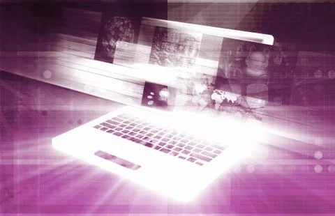 E-commerce solutions Illustrazione stock