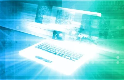E-commerce solutions Stock Illustration