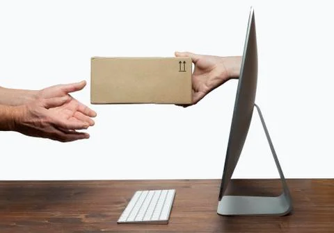 E-commerce time Stock Photos