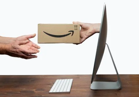 E-commerce time Stock Photos