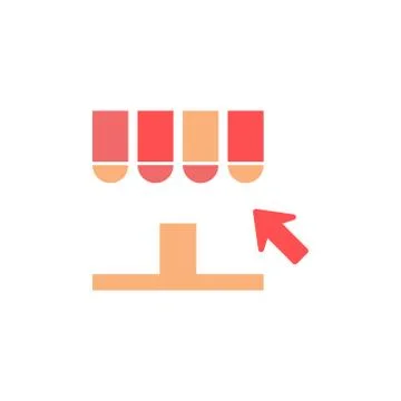 E commerce vector icon logo designe commerce vector icon logo design Stock Illustration