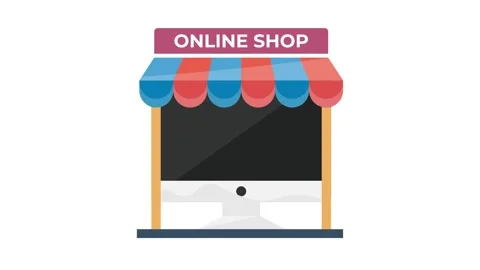E-commerce website showcasing items for sale with a prominent Buy Now button. Stock Footage 332531627