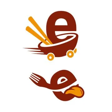 E Hungry Stock Illustration