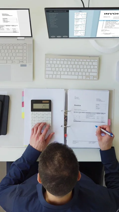 E Invoice Tax Software Stock Footage 229910026