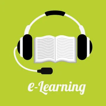 E-learning concept Stock Illustration