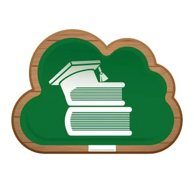 E-learning concept Illustrazione stock