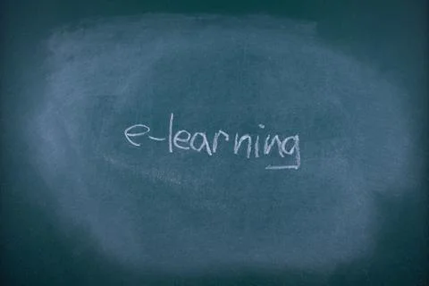 E-learning concept Stock Photos