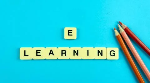 E learning Concept Stock Photos