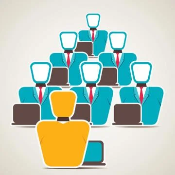 E-learning concept vector 스톡 일러스트