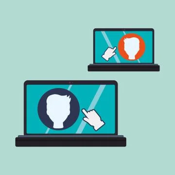 E-learning design. education icon. online concept Illustrazione stock