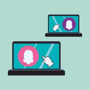 E-learning design. education icon. online concept Illustrazione stock