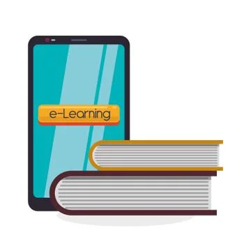 E-learning design. education icon. online concept, vector illustration イラスト素材