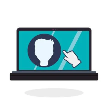 E-learning design. education icon. online concept, vector illustration Illustrazione stock