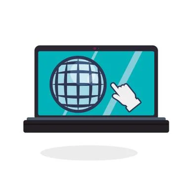 E-learning design. education icon. online concept, vector illustration Stockillustratie
