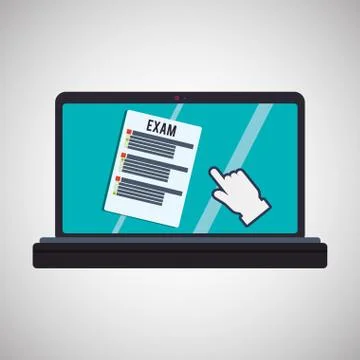 E-learning design. education icon. online concept, vector illustration イラスト素材