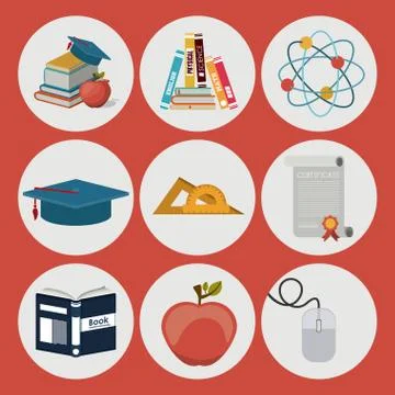 E-learning design イラスト素材
