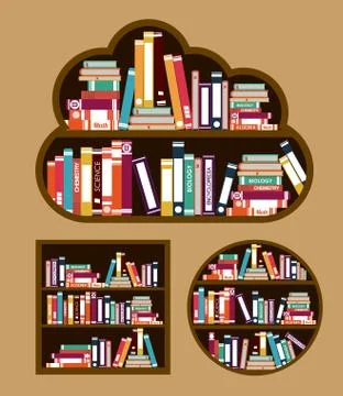 E-learning design Illustrazione stock