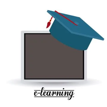 E-learning design イラスト素材