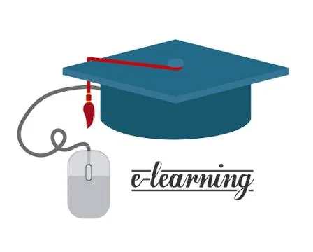 E-learning design Stock Illustration