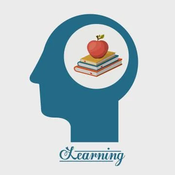 E-learning design Stockillustratie