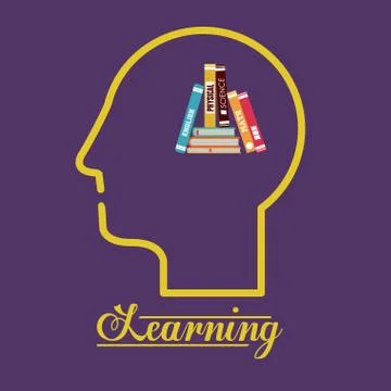 E-learning design Stock Illustration