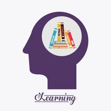 E-learning design 스톡 일러스트