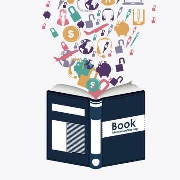 E-learning design Stock Illustration