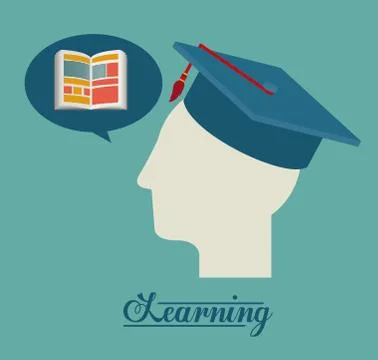 E-learning design 스톡 일러스트
