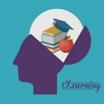 E-learning design Stock Illustration