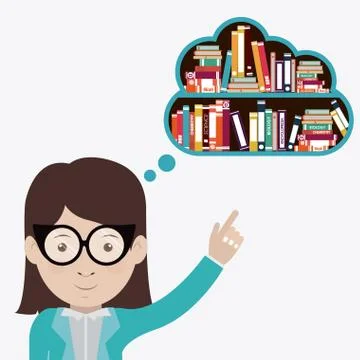 E-learning design Stockillustratie