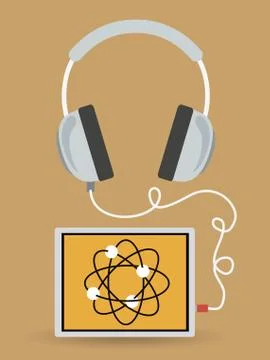 E-learning design Stock Illustration