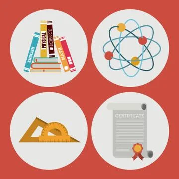 E-learning design Stockillustratie