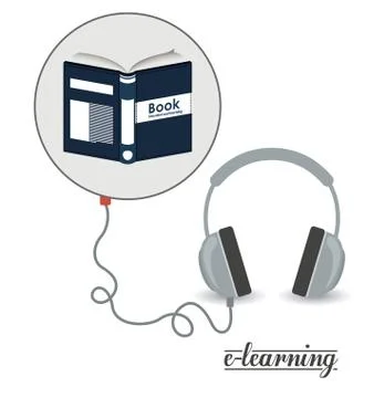 E-learning design Stock Illustration