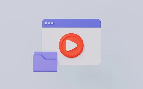 E-learning education flat line icons, Research information, Media social Stock Illustration