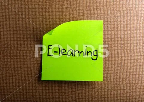 E-learning Stock Illustration