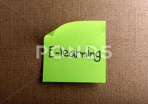 E-learning Stock Illustration