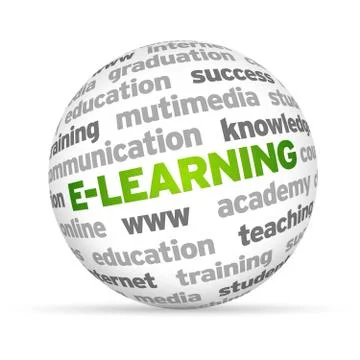 E-learning Stock Illustration