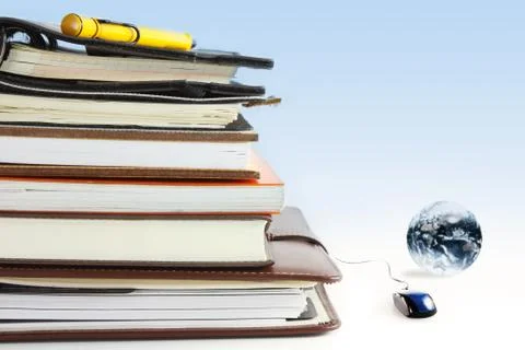 E learning Illustrazione stock