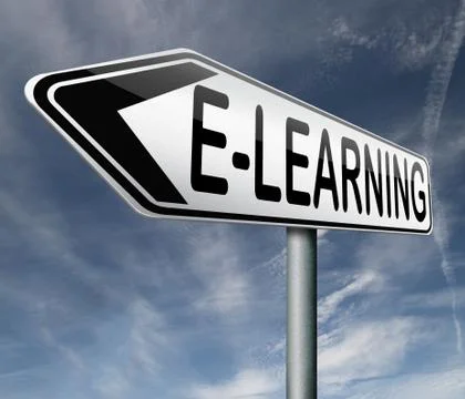 E-learning Stock Illustration