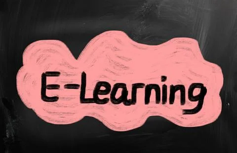 E-learning Stock Illustration