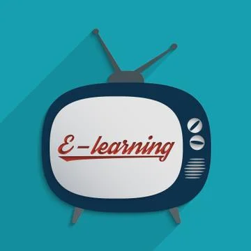 E-learning Stock Illustration
