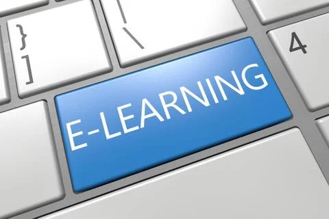 E-learning Stock Illustration