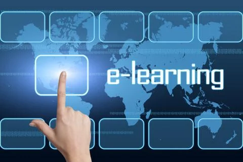 E-learning Stockillustratie