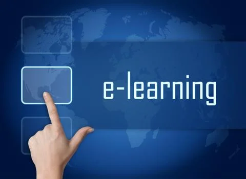 E-learning Stock Illustration
