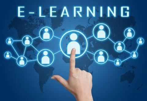 E-learning Stock Illustration