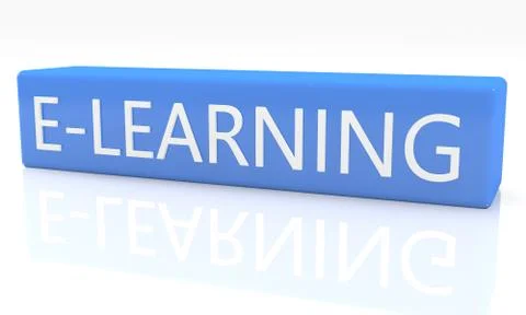 E-learning 스톡 일러스트