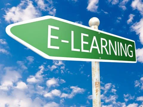 E-learning Stock Illustration
