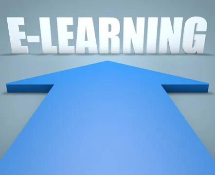 E-Learning Stock Illustration