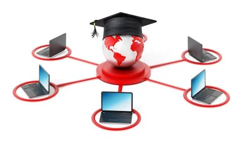 E-learning Stock Illustration
